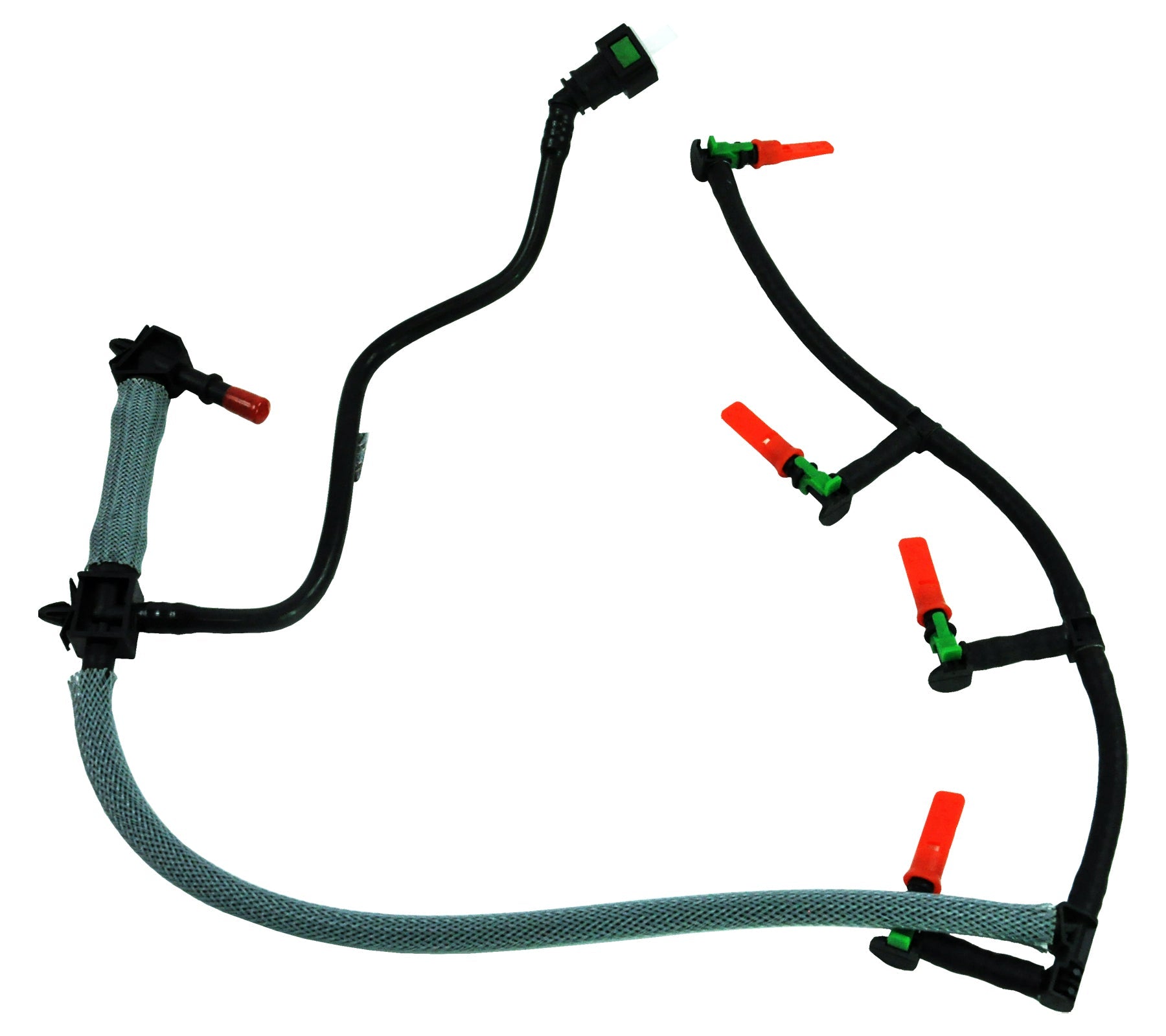 Injector Diesel Fuel Leak Off Pipe For Ford Transit Mk7, Mk8 2.2 Rwd - D2P Autoparts