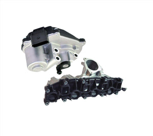 Intake Manifold With Actuator Motor For Audi/Vw/Seat/Skoda - D2P Autoparts