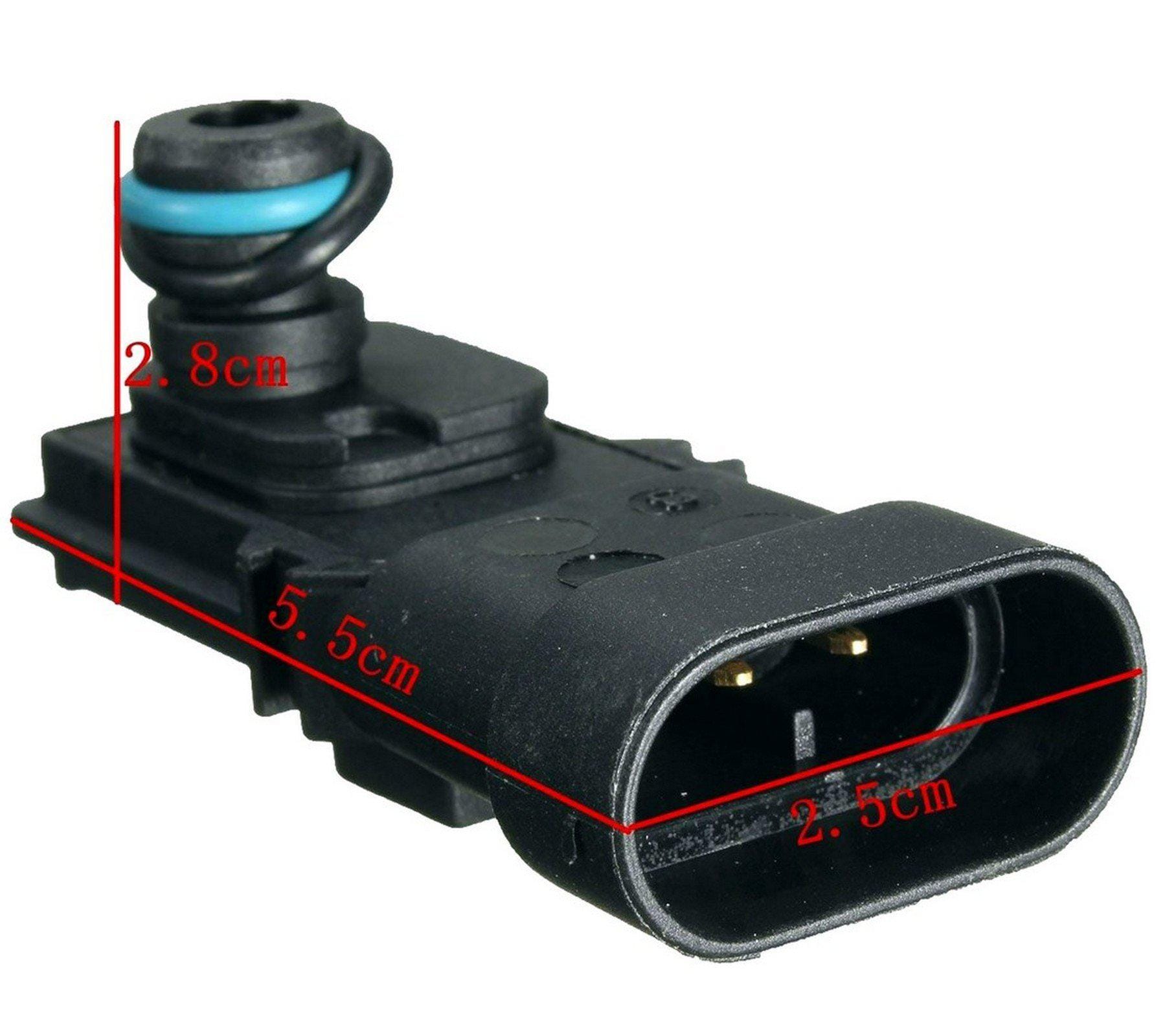 Map Sensor (12V & 3 Pins) For Renault, Dacia, Nissan, and Opel-Vauxhall 8200105165 - D2P Autoparts