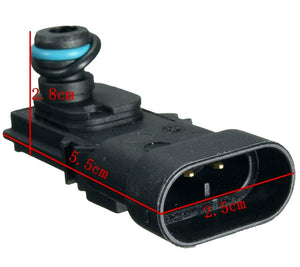 Map Sensor (12V & 3 Pins) For Renault, Dacia, Nissan, and Opel-Vauxhall 8200105165 - D2P Autoparts