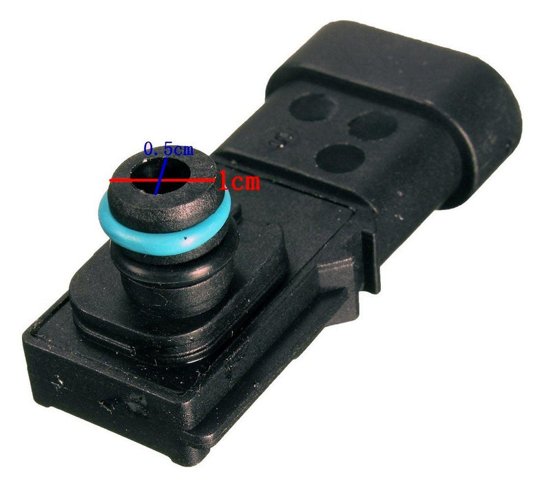 Map Sensor (12V & 3 Pins) For Renault, Dacia, Nissan, and Opel-Vauxhall 8200105165 - D2P Autoparts