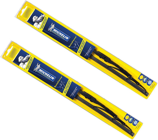 Michelin Rainforce Traditional Front Wiper Blades Pair 430Mm/17” + 560Mm/22″ - D2P Autoparts