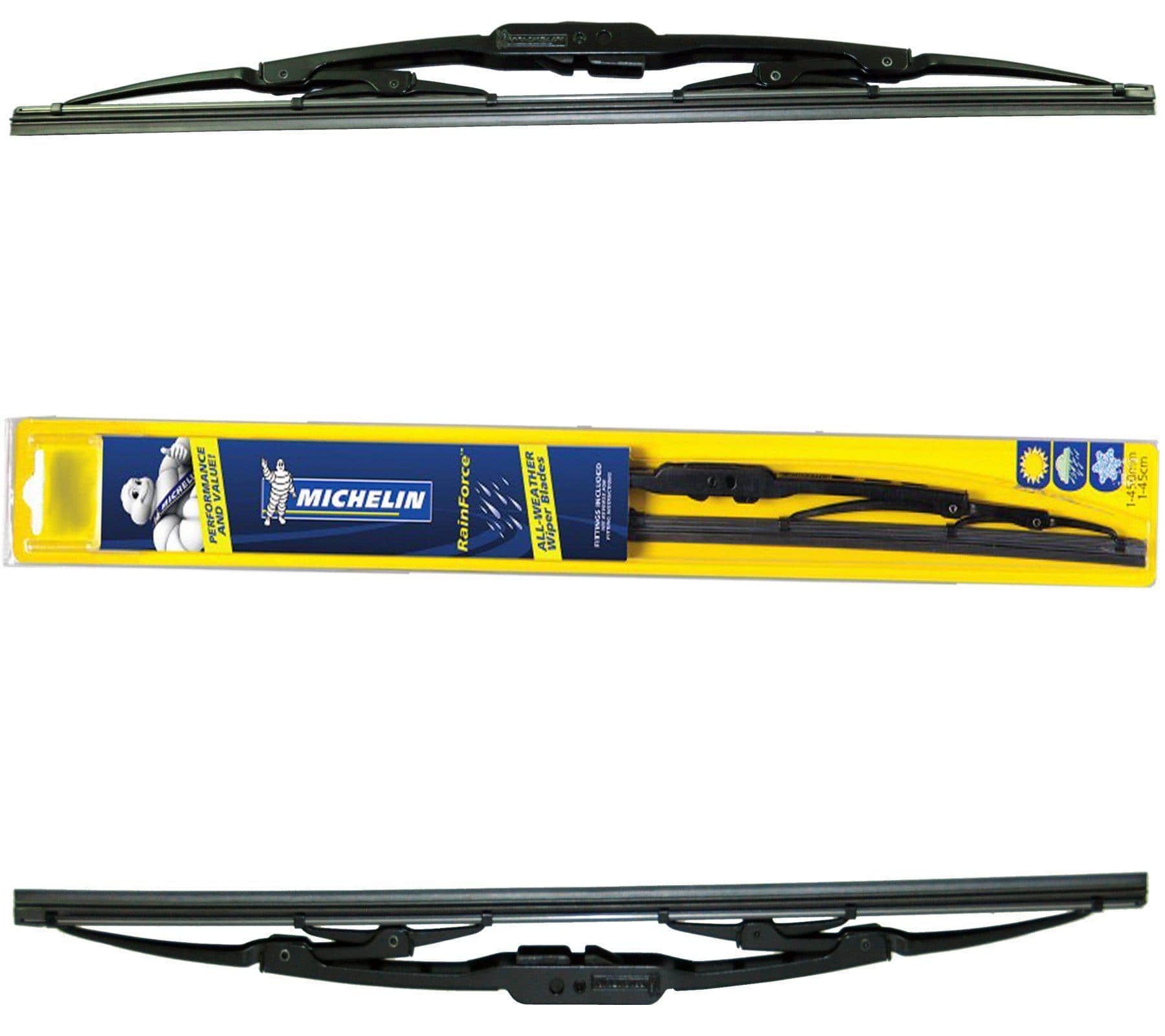 Michelin Rainforce Traditional Front Wiper Blades Pair Of 430Mm/17″ - D2P Autoparts