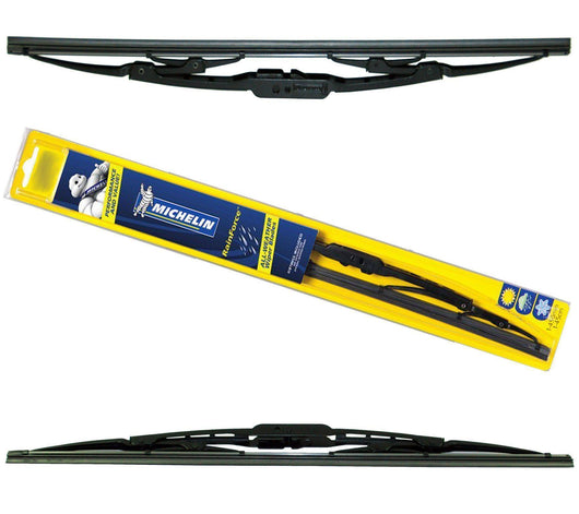 Michelin Rainforce Traditional Front Wiper Blades Pair Of 480Mm/19″ + 600/24" - D2P Autoparts
