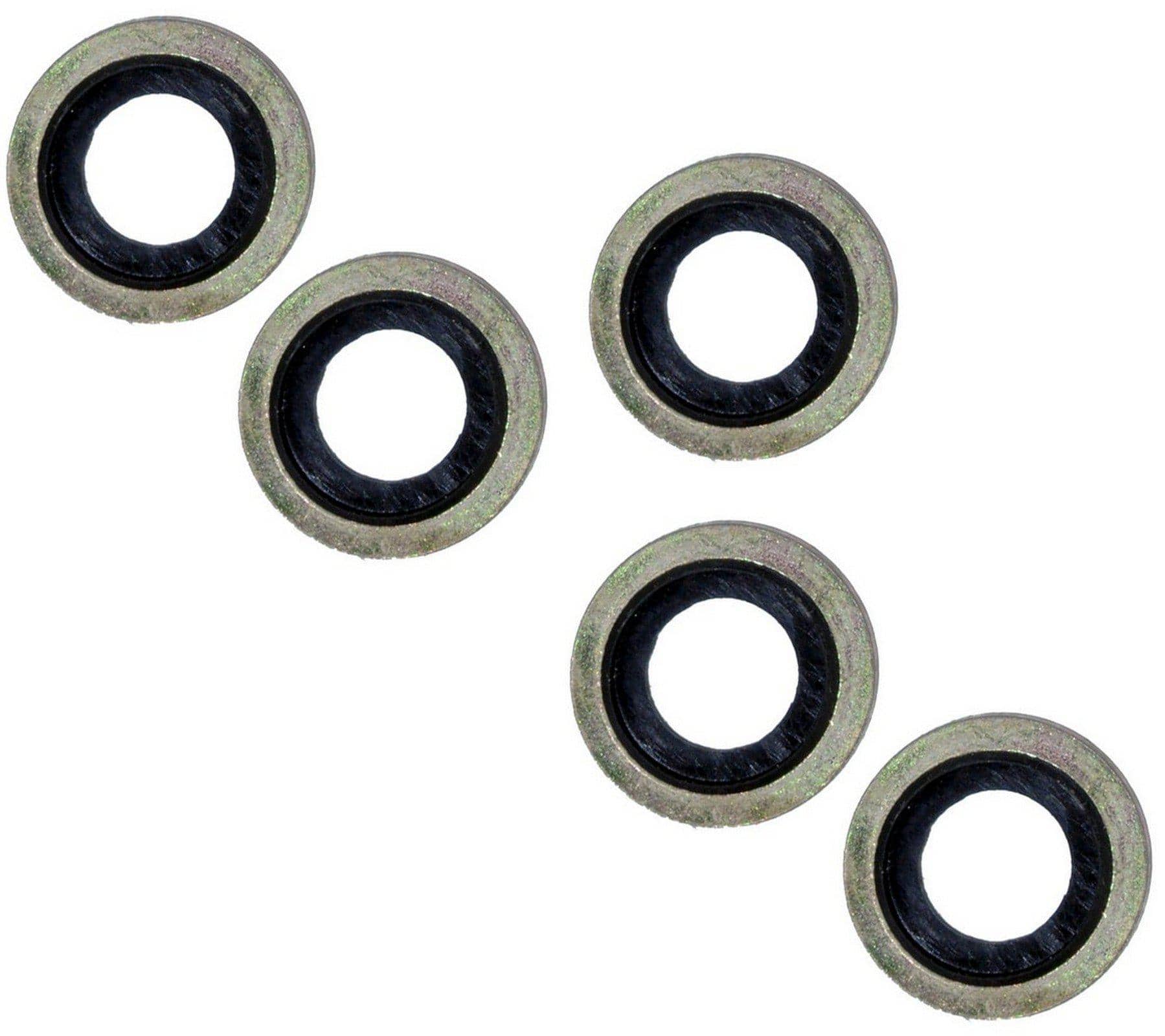 Oil Drain Sump Plug Washers X5 For Peugeot, Citroen, Ford, Land Rover, and Mazda - D2P Autoparts