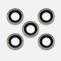 Oil Drain Sump Plug Washers X5 For Peugeot, Citroen, Ford, Land Rover, and Mazda - D2P Autoparts