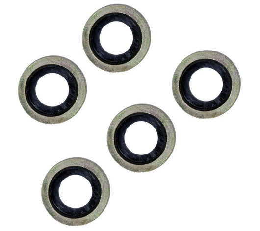 Oil Drain Sump Plug Washers X5 For Peugeot, Citroen, Ford, Land Rover, and Mazda - D2P Autoparts