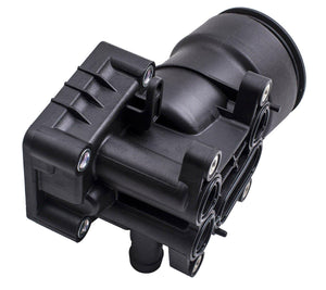Oil Filter Housing (Cap + Gaskets) For Audi, VW, Seat, and Skoda 03L115389C - D2P Autoparts
