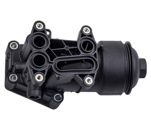 Oil Filter Housing (Cap + Gaskets) For Audi, VW, Seat, and Skoda 03L115389C - D2P Autoparts