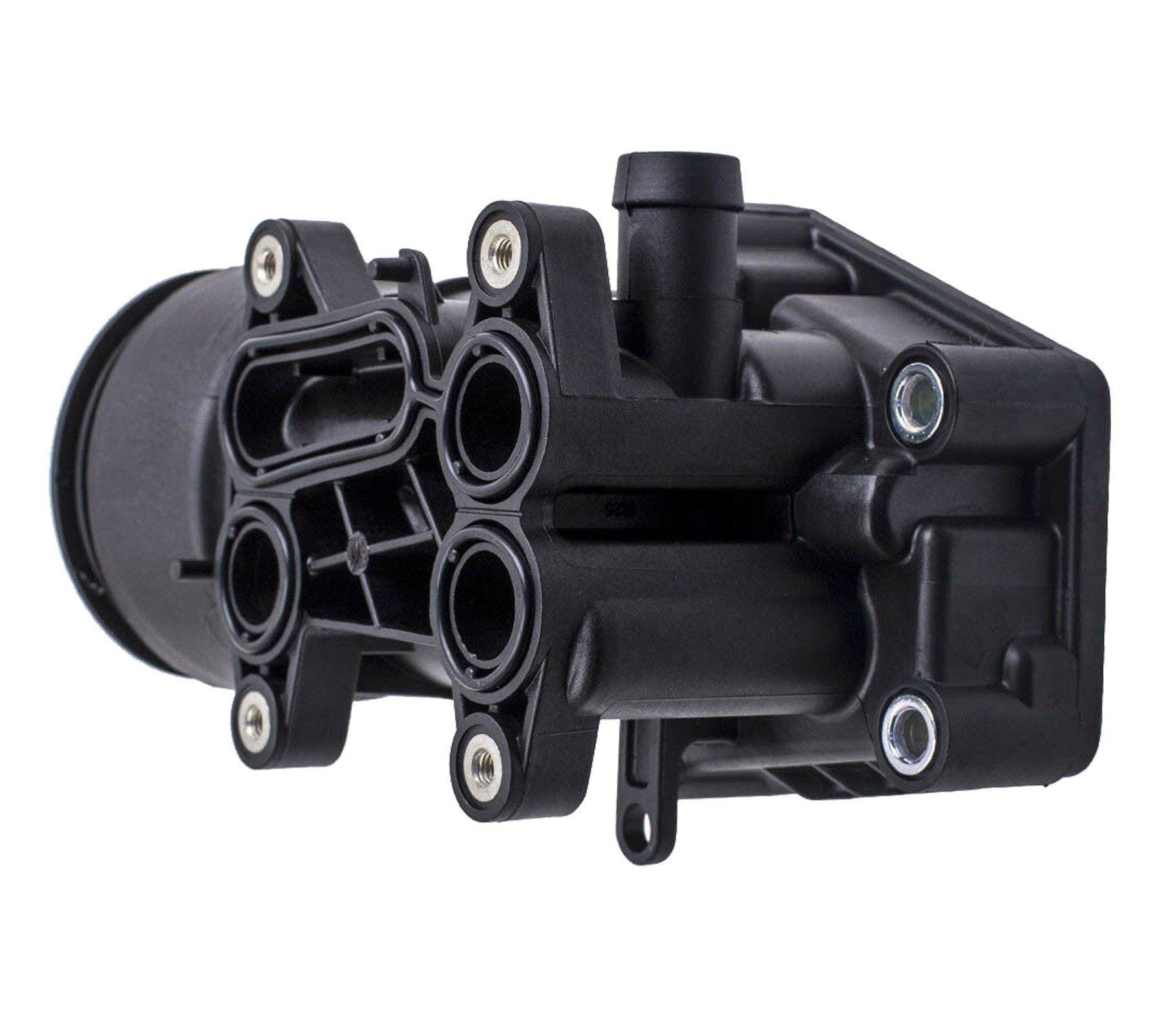 Oil Filter Housing (Cap + Gaskets) For Audi, VW, Seat, and Skoda 03L115389C - D2P Autoparts