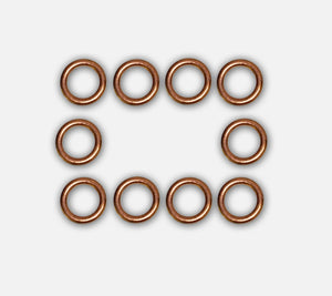 Oil Sump Plug Washers (Set Of 10) For Peugeot/Citroen - D2P Autoparts