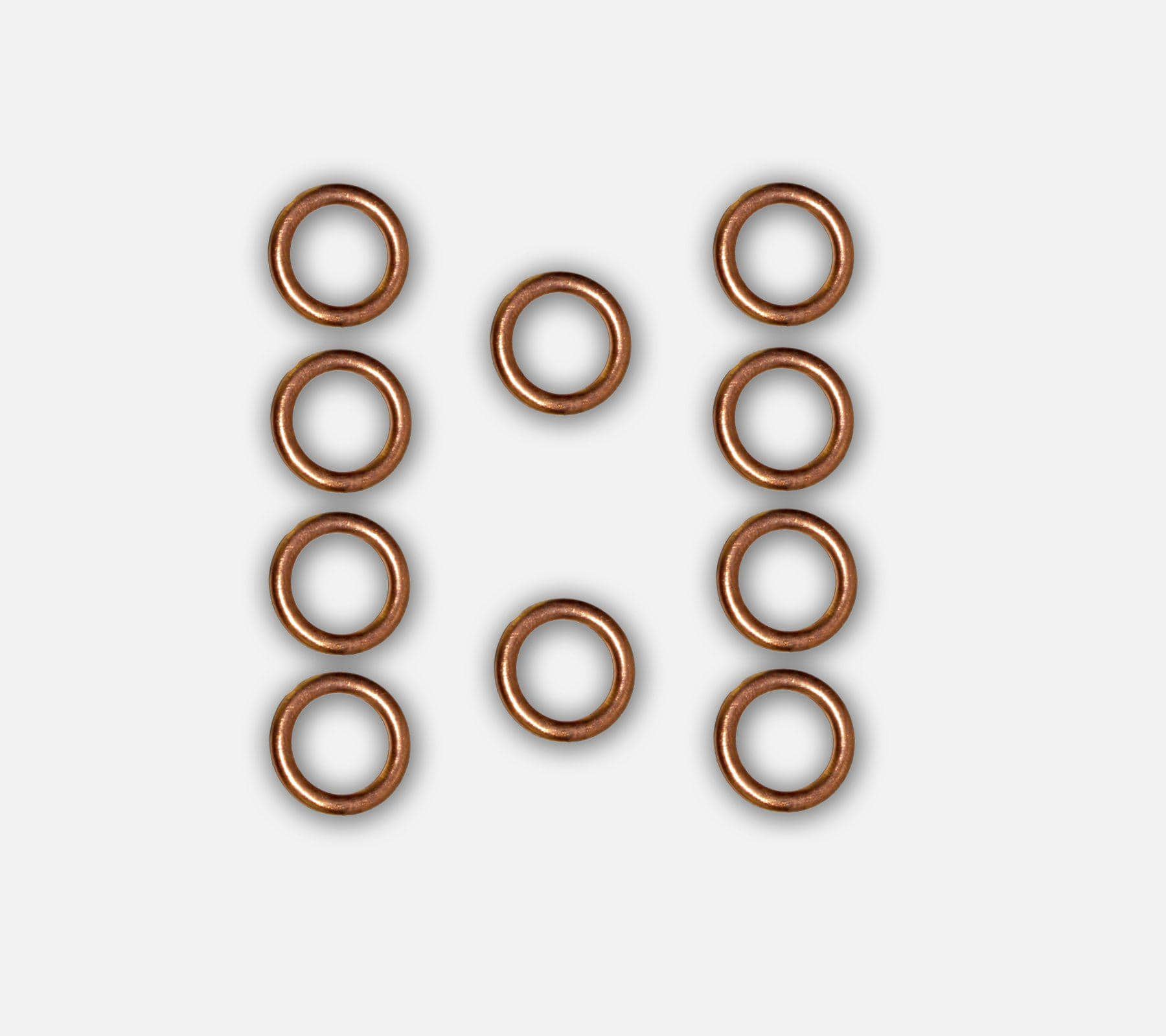 Oil Sump Plug Washers (Set Of 10) For Peugeot/Citroen - D2P Autoparts