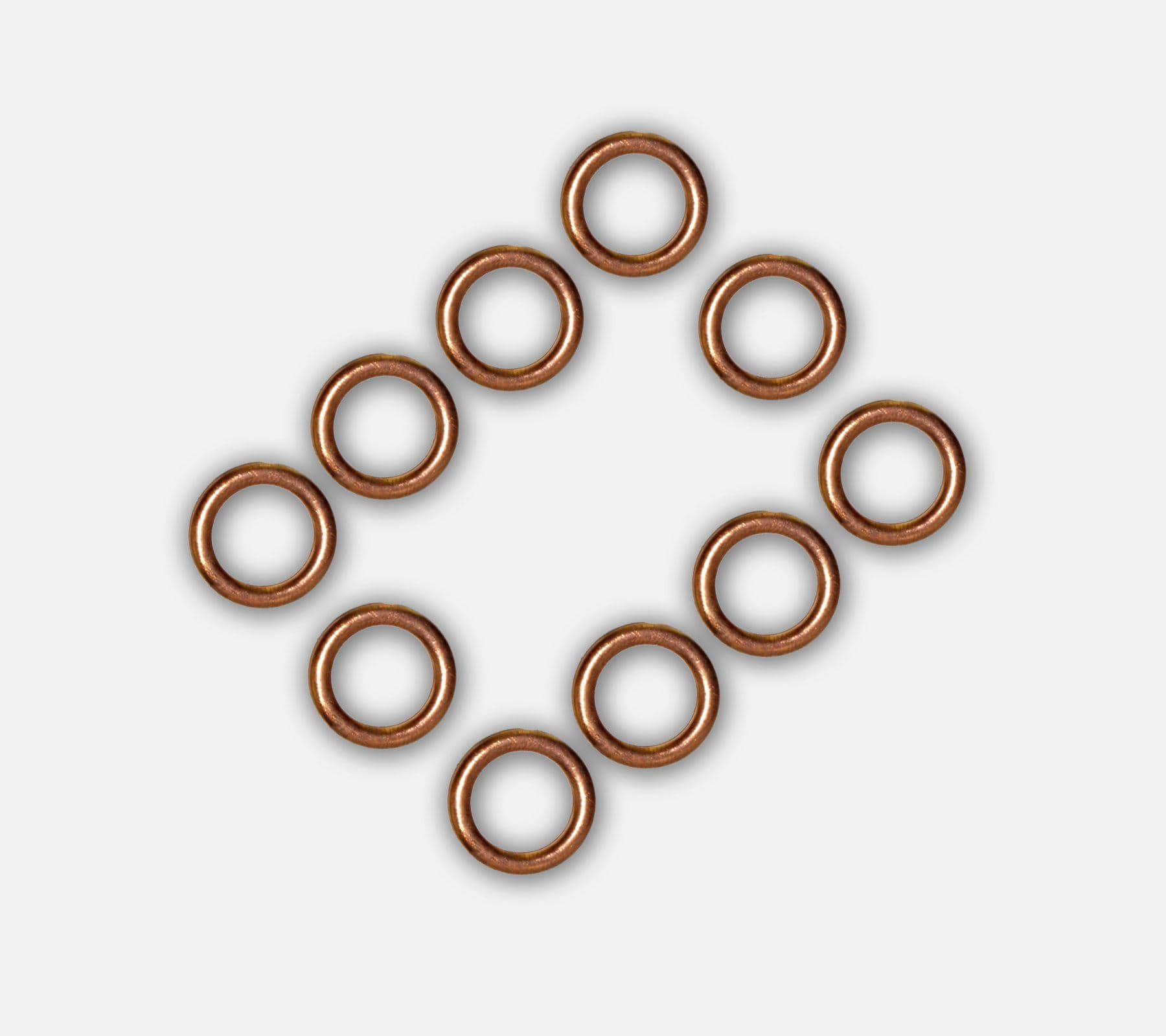 Oil Sump Plug Washers (Set Of 10) For Peugeot/Citroen - D2P Autoparts