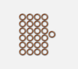 Oil Sump Plug Washers (Set Of 25) Peugeot, and Citroen 16430 - D2P Autoparts
