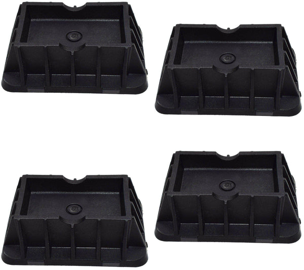Pack Of 4 Jack Pad Jacking Point Support (Front, Rear) For BMW: 1, 3, 5, 6, 7 Series, and X1, 51717237195 - D2P Autoparts
