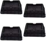 Pack Of 4 Jack Pad Jacking Point Support (Front, Rear) For BMW: 1, 3, 5, 6, 7 Series, and X1, 51717237195 - D2P Autoparts