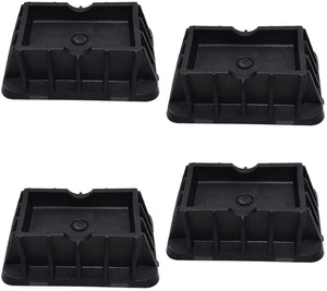 Pack Of 4 Jack Pad Jacking Point Support (Front, Rear) For BMW: 1, 3, 5, 6, 7 Series, and X1, 51717237195 - D2P Autoparts