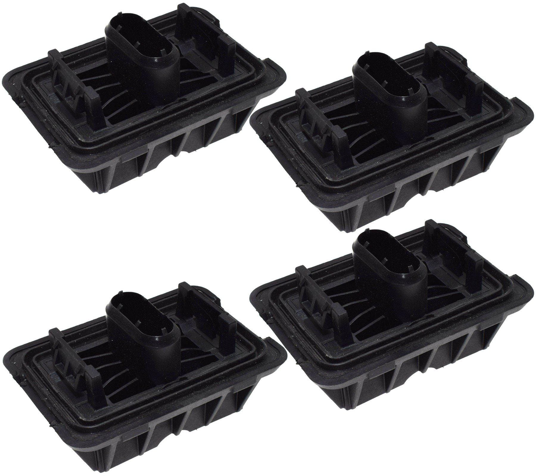 Pack Of 4 Jack Pad Jacking Point Support (Front, Rear) For BMW: 1, 3, 5, 6, 7 Series, and X1, 51717237195 - D2P Autoparts