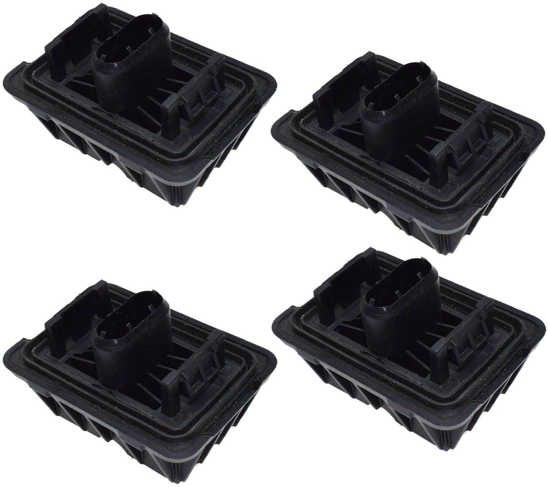 Pack Of 4 Jack Pad Jacking Point Support (Front, Rear) For BMW: 1, 3, 5, 6, 7 Series, and X1, 51717237195 - D2P Autoparts