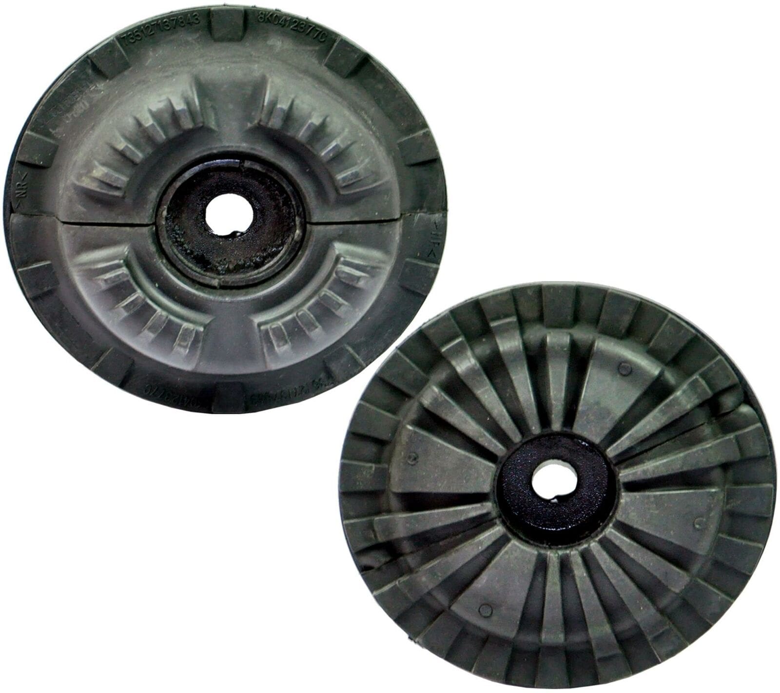 Pair of Front Suspension Top Strut Mounts & Bearings For Audi A4, A6, A7, Seat Exeo - D2P Autoparts