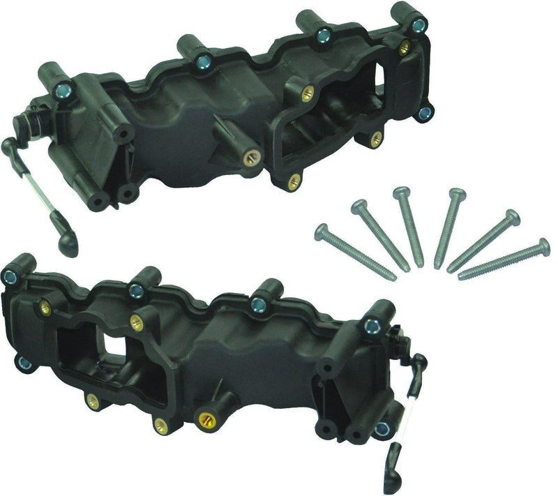 Pair Of Intake Manifolds (Left & Right Sides) For Audi, VW, and Ford - D2P Autoparts