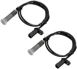 Pair Of Rear Wheel Abs Speed Sensor (Left & Right) For BMW: 1 Series, and 3 Series 34526762466 - D2P Autoparts