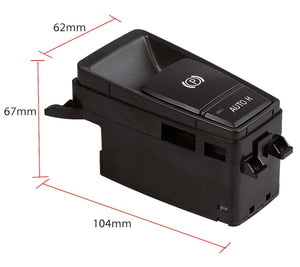 Parking Hand Brake Switch Button (10 Pins) For BMW: X5, and X6, 61319148508 - D2P Autoparts
