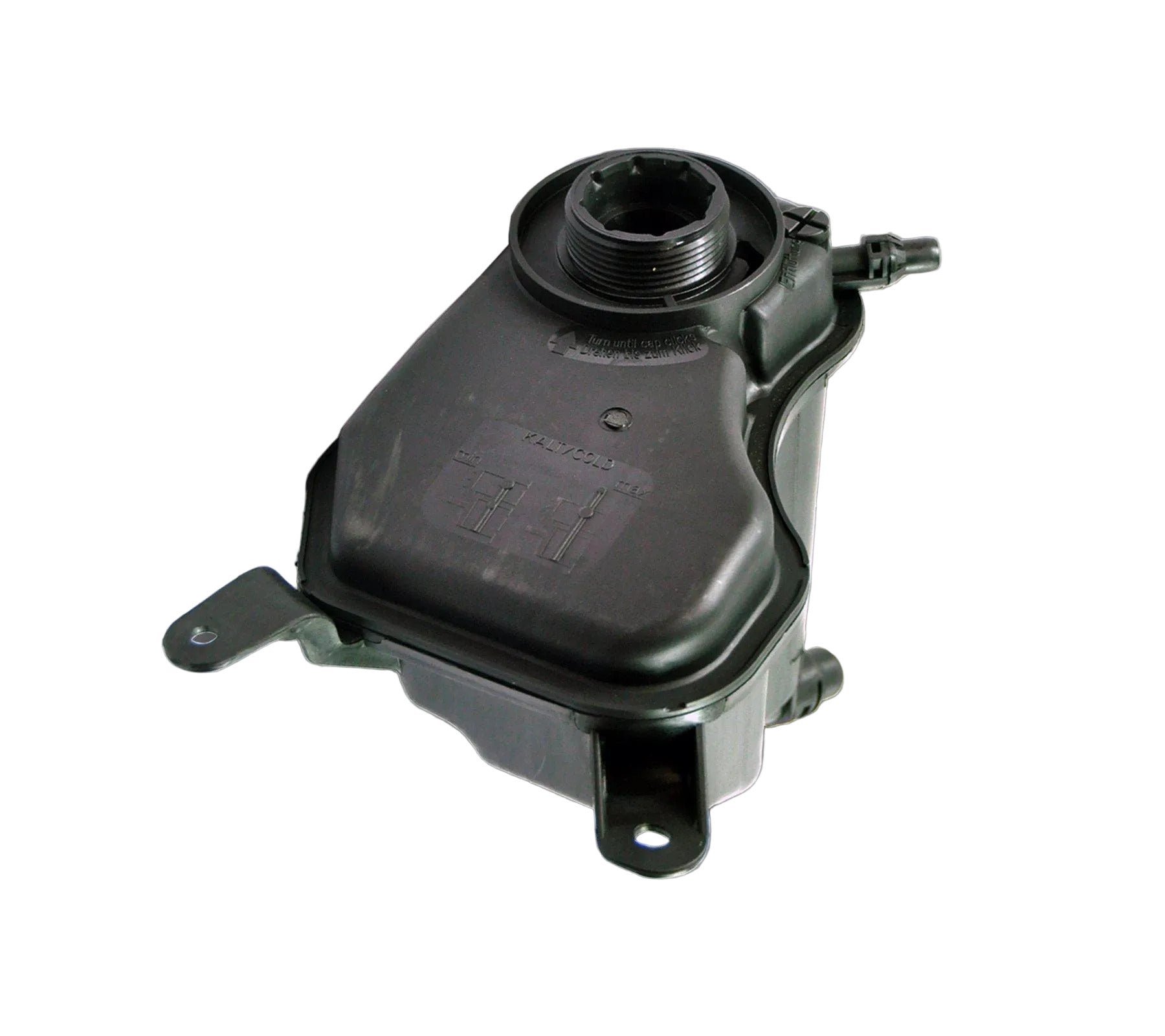 Radiator Coolant Header Expansion Tank (2 Pins) For BMW: 1 Series, 3 Series, X1, Z4 - D2P Autoparts