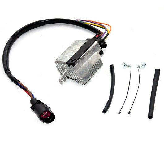 Radiator Cooling Fan Control Unit (Electric, 4 Pins) For Audi/Skoda - D2P Autoparts