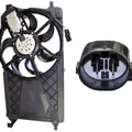Radiator Cooling Fan + Motor for Ford, Mazda and Volvo 3M5H8C607RJ - D2P Autoparts