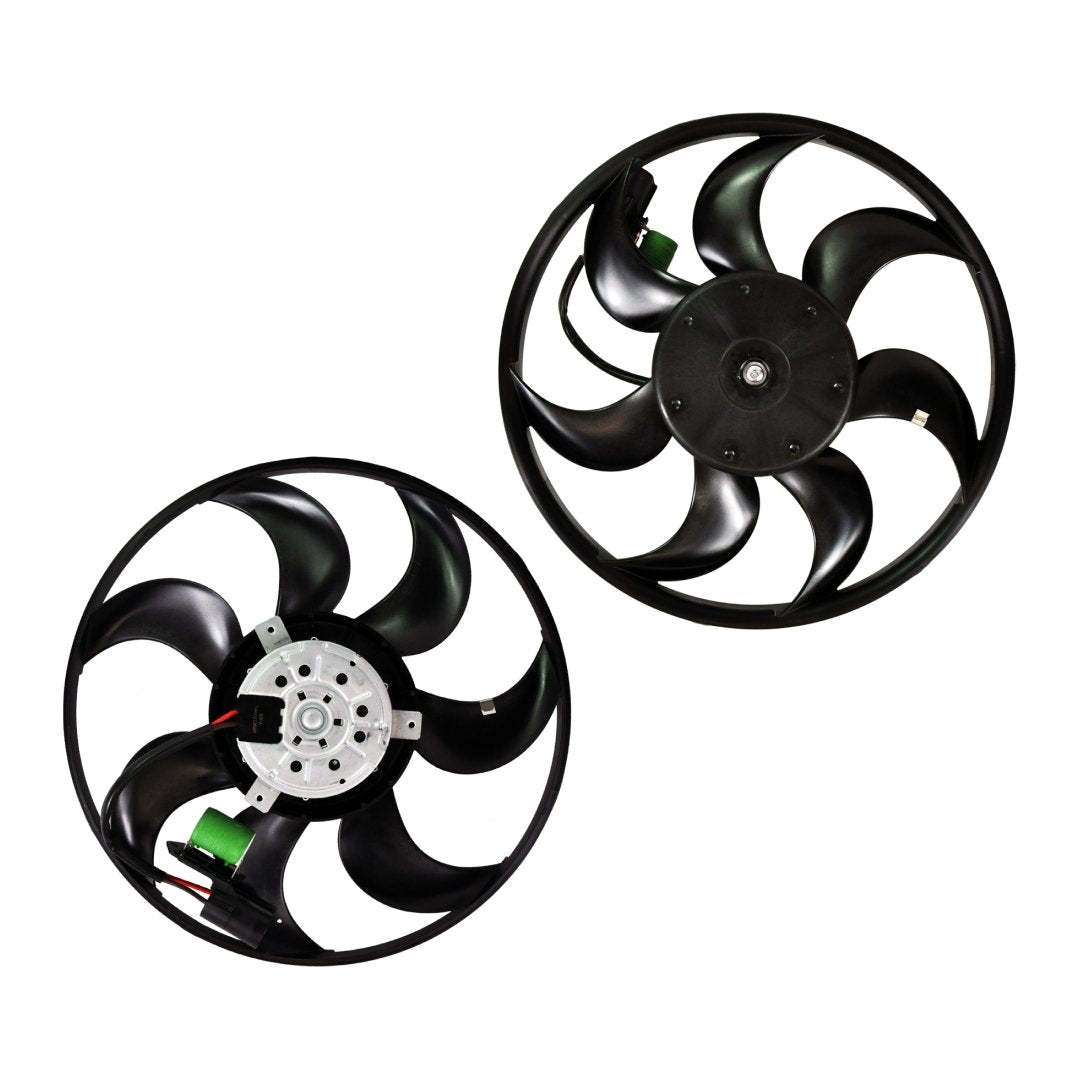 Radiator Fan 12 V Fits Vauxhall Astra G, Mk Iv, Zafira A 13128687, 1341372 - D2P Autoparts