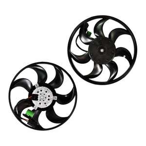 Radiator Fan 12 V Fits Vauxhall Astra G, Mk Iv, Zafira A 13128687, 1341372 - D2P Autoparts