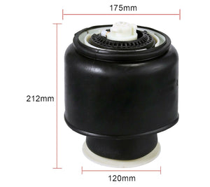 Rear Air Suspension Spring Bag (Left and Right) For BMW: 5 Series, 37106781828 - D2P Autoparts
