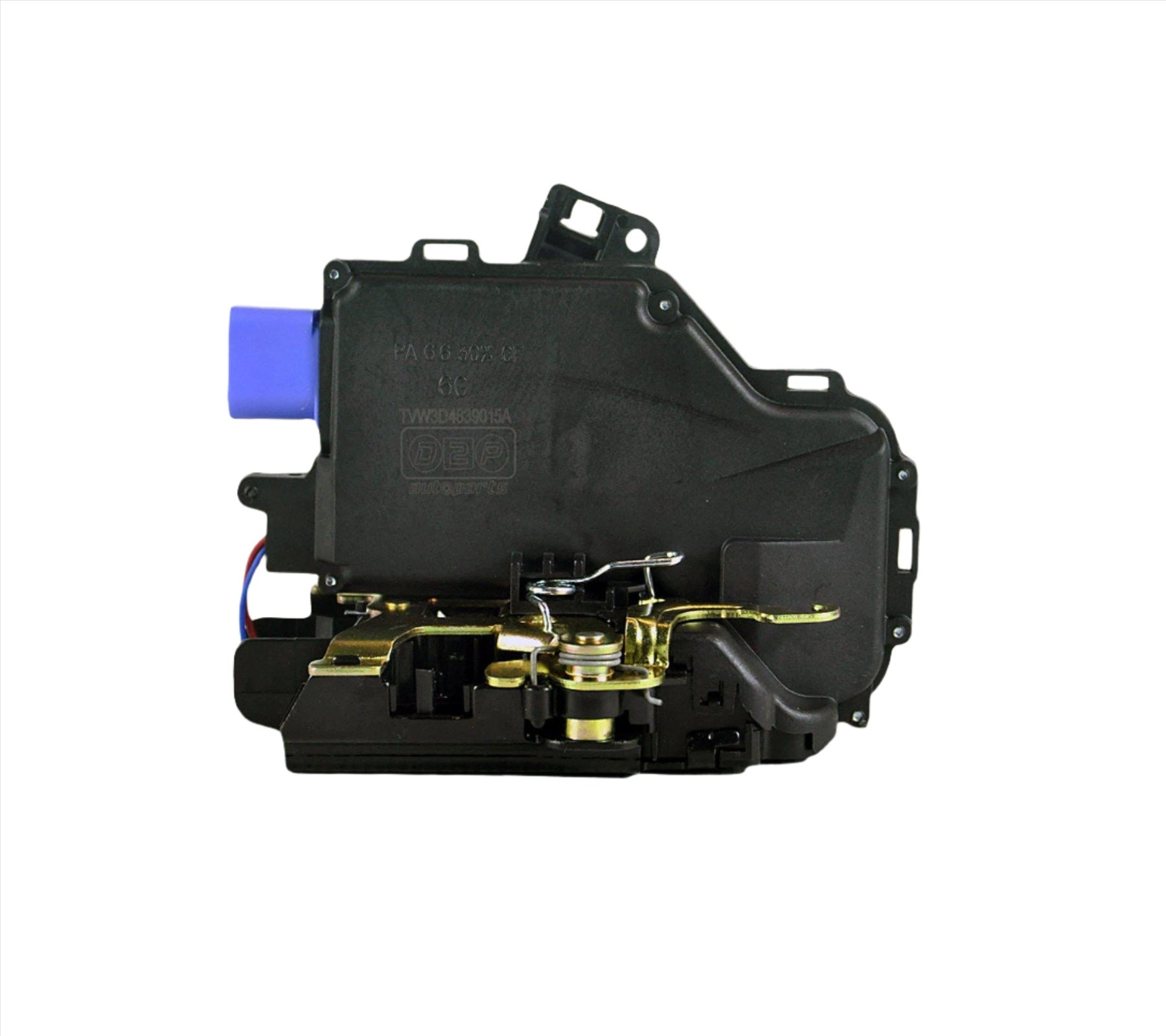 Rear Left Door Lock Mechanism 7 Pins For Seat/Skoda/Vw/Jaguar - D2P Autoparts