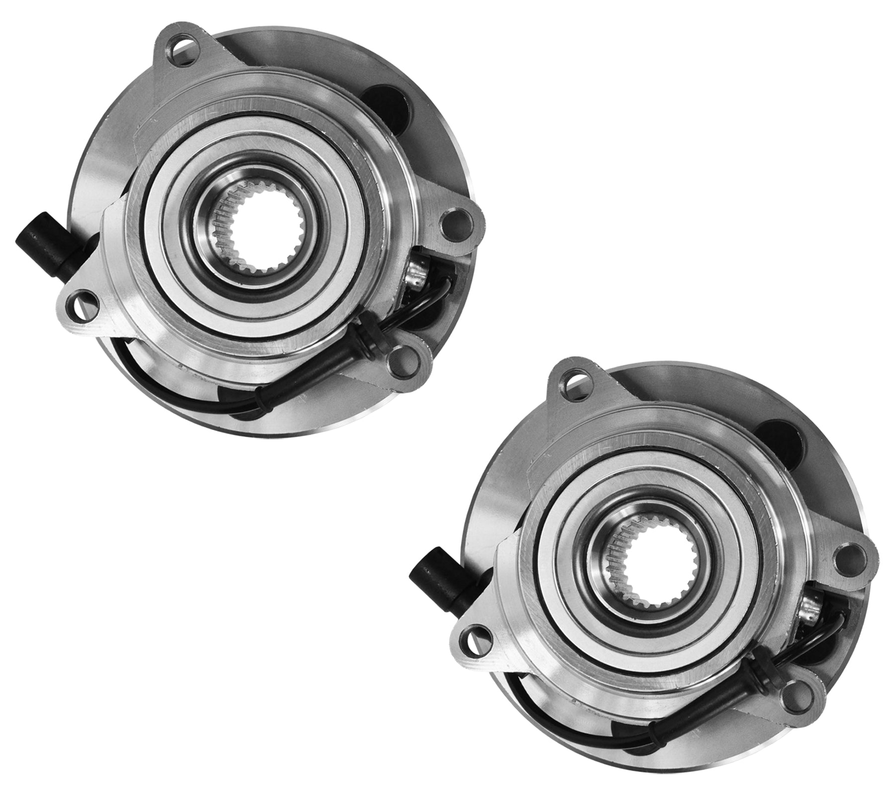 Rear (Left + Right Pair) Wheel Bearings Hub + Abs Sensor For Land Rover: Discovery TAY100050 - D2P Autoparts