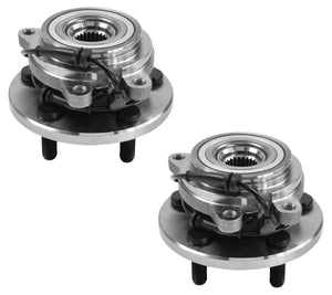Rear (Left + Right Pair) Wheel Bearings Hub + Abs Sensor For Land Rover: Discovery TAY100050 - D2P Autoparts
