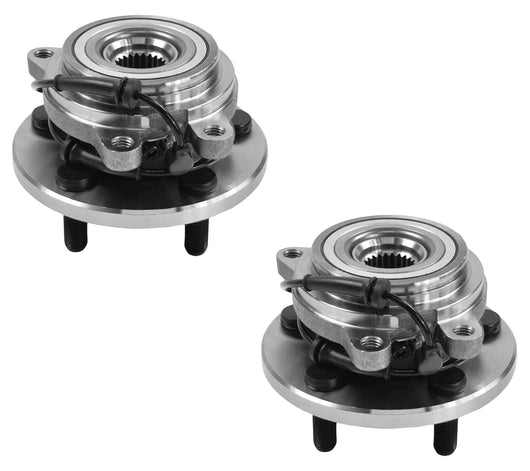 Rear (Left + Right Pair) Wheel Bearings Hub + Abs Sensor For Land Rover: Discovery TAY100050 - D2P Autoparts