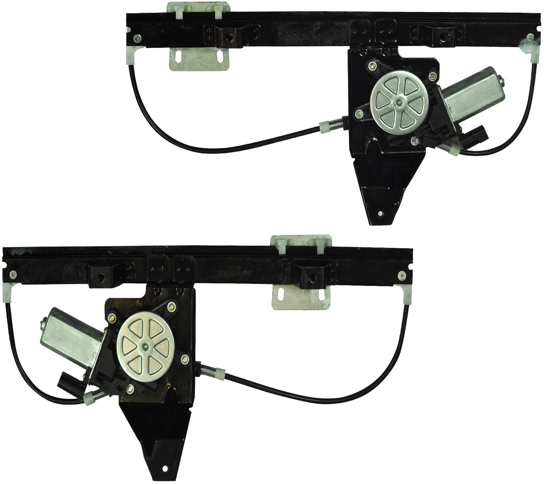 Rear Left & Right Passenger Electric Window Regulator Pair With Motor For Land Rover Freelander, - D2P Autoparts