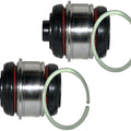 Rear Lower Suspension Ball Joint Rose Bushes Pair (Left & Right Sides) For BMW: 5 Series, 6 Series, 7 Series, X5, Z8 - D2P Autoparts