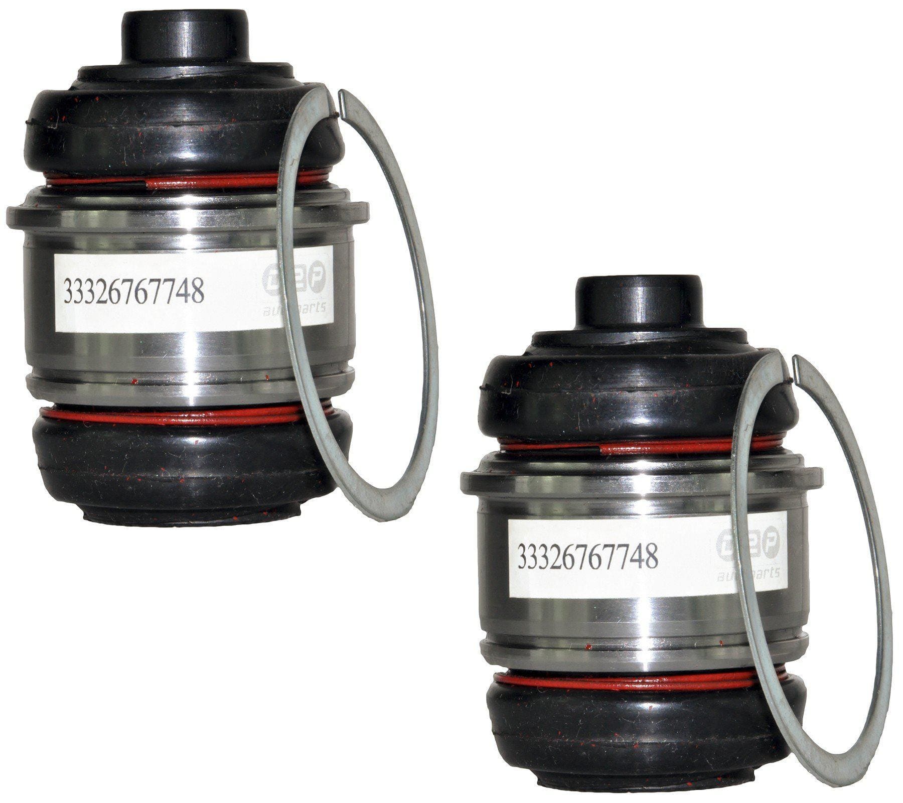 Rear Lower Suspension Ball Joint Rose Bushes Pair (Left & Right Sides) For BMW: 5 Series, 6 Series, 7 Series, X5, Z8 - D2P Autoparts