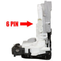 Rear Right Driver Door Lock Latch Catch (6 Pins) For Audi and VW 8K0839016C - D2P Autoparts