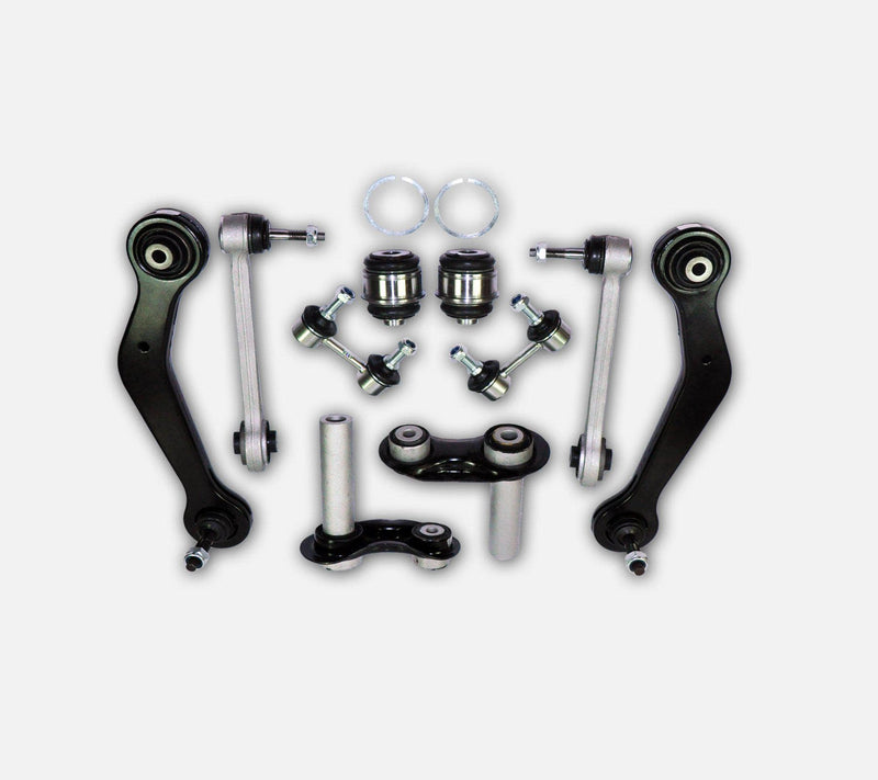 Rear Suspension Wishbone Track Control Arms, Bushes + Links Kit For BMW 5 Series, 7 Series, X5, and Z8. - D2P Autoparts