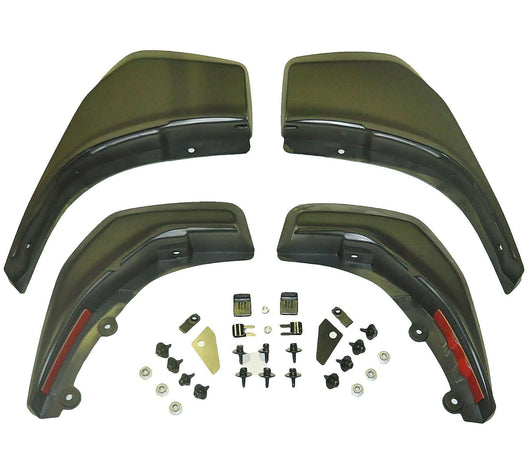 Set Of 4 Front & Rear Mudguards/Mud Flaps Kit For Land Rover - D2P Autoparts