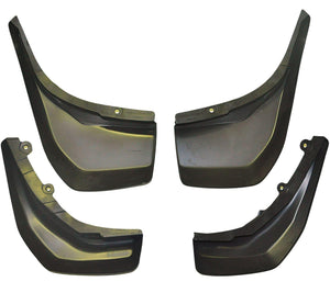 Set Of 4 Front & Rear Mudguards/Mud Flaps Kit For Land Rover - D2P Autoparts