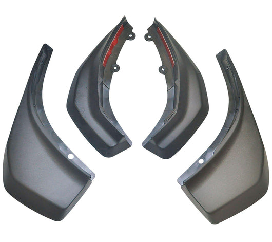 Set Of 4 Front & Rear Mudguards/Mud Flaps Kit For Land Rover - D2P Autoparts
