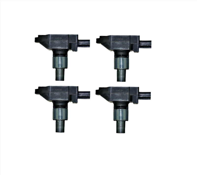 Set Of 4 Ignition Coils For Mazda: RX-8, N3H118100 - D2P Autoparts