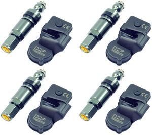 Set Of 4 Tyre Pressure Sensor Tpms Valve For Audi/Vw/Seat/Skoda/Bentley/Porsche - D2P Autoparts