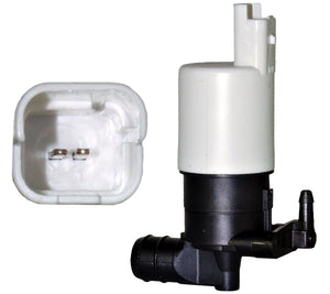 Single Outlet Windscreen Washer Pump For Citroen, Dacia, Fiat, Peugeot, Toyota & Vauxhall/Opel Awp27 - D2P Autoparts