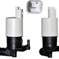 Single Outlet Windscreen Washer Pump For Citroen, Dacia, Fiat, Peugeot, Toyota & Vauxhall/Opel Awp27 - D2P Autoparts