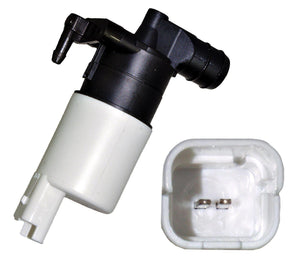 Single Outlet Windscreen Washer Pump For Citroen, Dacia, Fiat, Peugeot, Toyota & Vauxhall/Opel Awp27 - D2P Autoparts